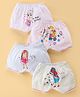 Bodycare Cotton Knit Mid Thigh Shorts With Girls Print Pack Of 4 - Multicolor