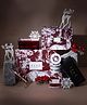 Seva Home Holly Jolly Reindeer Print Gift Hamper - 1.6 kgs
