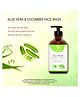 Natuur - Face Wash - Aloe Vera Cucumber - Refreshing and Hydrating - for normal skin 300ml