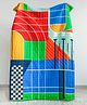 Zookeeper Ravi The Race Car Driver Quilt Multicolour