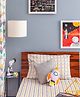 Zookeeper  Mehul, The Musician Sheet and Shams Set- Fitted Sheet Single  Multicolour