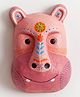 Zookeeper  Happy Hippo Wall Decor Multicolour