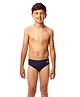 Speedo Swimming Trunk with Text Print - Blue