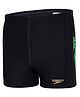 Speedo  Swimming Trunk with Brand Logo Print  -  Black