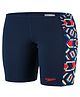 Speedo Printed  Swimming Trunk -Navy