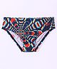 Speedo Printed Swimming Trunk - Blue & Orange
