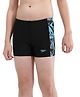 Speedo Printed  Swimming Trunk - Black