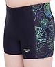 Speedo Printed Swimming Trunk  - Navy Blue