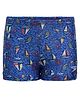 Speedo Swimming Trunk with Boat Print -  Blue