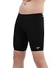 Speedo Swimming Trunk with Text Print - Black & Green