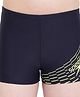 Speedo  Swimming Trunk with Text & Line Print - Navy