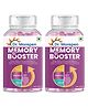 DR. MOREPEN Memory, Focus & Mood Tablets with GABA, Ashwagandha & Chamomile for Brain Health - 60 Veg Tablets Pack of 2