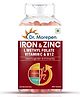 DR. MOREPEN Iron & Zinc Tablets with Vitamin C & B12 for Immunity & Hemoglobin Boost - 60 Veg Tablets Pack of 2