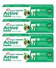 DR. MOREPEN Active Smile Herbal Toothpaste with Neem, Clove & Menthol - 100 g Pack of 4