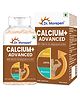 Dr. Morepen Calcium Advanced Tablets with Vitamin - D2, Magnesium & Zinc - 120 Veg Tablets