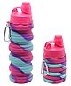 New Pinch Stylish Expandable Sipper Water Bottle Pink - 500 ml