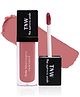 TNW -The Natural Wash Matte Velvet Longstay Liquid Lipstick with Macadamia Oil and Argan Oil - 04 | Transferproof | Pigmented | Pinktastic | Pink