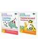 Basic Maths Skills Workbook | Set Of 2 Books | Measurement , Counting | Quantitative Quotient: Measurement & Counting Odyssey - English