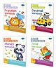 Basic Maths Skills Workbook | Set Of 4 Books | Fraction Decimal Time Money | Calculation Chronicles: Navigating Fractional Decimal Temporal And Financial Realms - English