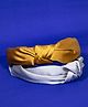 Jewelz  Set Of 2 Knot Detailed Hair Bands - Golden & Sliver