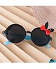 Passion Petals Bunny Style Kids Unisex UV Protected Sunglasses For Age 2- 6Years With Case - Black
