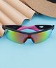 Passion Petals Unisex Kids Sports UV Protected  Sunglasses For Age 3-10 Years With Case - Rainbow