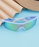 Passion Petals Unisex Kids Sports UV Protected  Sunglasses For Age 3-10 Years With Case - Blue