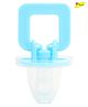Joy Buzz Baby Soother Cum Pacifier 100% Food Grade Silicone - Blue