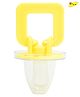 Joy Buzz Baby Soother Cum Pacifier 100% Food Grade Silicone - Yellow