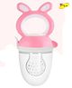 Joy Buzz Mickey Shape Silicone Food & Fruit Nibbler - Pink