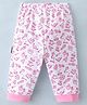 Child World Interlock Full Length Lounge Pant Kites Print - Pink & White