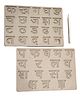 Fingo Brain Wooden Vyanjan Tracing Board with Dummy Pencil - Brown