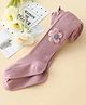 SYGA Tights For Girls Soft Cotton Infant Leggings Toddler Flower Stockings Pants, Suitable For All Seasons Pink-(1-2 years) S