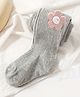 SYGA Tights For Girls Soft Cotton Infant Leggings Toddler Flower Stockings Pants, Suitable For All Seasons Grey-(4-6 years) L