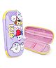 Fiddlerz Pencil Case Pen Pouch Holder Bag Stationery Box Large Storage Pencil Pouch for Girls School Supplies Stationary Organizer - Pack of 1