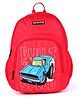 Zenith Monster School  Backpack (Red) -17 inches