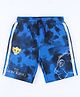 Pine Kids Disney Terry Above Knee Length Tie & Dye Shorts With Lion King Graphics - Blue