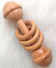 Taruh Kids Wooden Baby Dumbell Rattle - Beige