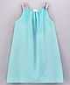 Under Fourteen Only Sleeveless Solid Dress - Sea Blue