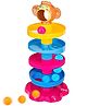 Muren 5 Layer Roll Ball and Roll Swirling Tower For Kids and Toddler Educational Development Toys- Multicolor(Color may Vary)