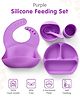 Silicone Feeding Set - Purple