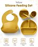 Silicone Feeding Set - Yellow