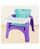 R for Rabbit Jelly Bean Chair 3 in 1 Multi-Functional Baby Study, Shampoo, Meal | Regular Kids Seating Chair with High Backrest for 1-8 Years Kid, Weight Capacity Upto 40Kgs (Green Purple)