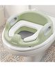 Baybee Milano Baby Potty Training Seat for Kids, Western Toilet Seat for Child with Soft Cushion Seat, Splash Guard & Handle (Green)