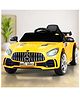 Baybee Spyder Rechargeable Battery Operated Car for Kids, Ride on Toy Kids Car with Bluetooth & Music | Baby Big Electric Car | Battery Car for Kids (Yellow)