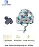BOXOT IMPEX Adjustable Cushioned Baby Safety Helmet with knee pad (color may vary) HK-3
