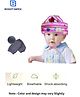 BOXOT IMPEX Adjustable Cushioned Baby Safety Helmet with knee pad (color may vary) HK-11