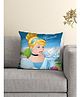 Disney By Athom Living Princess Cinderella Cushion With Cover DIS-10-3-D37-FL-M - Blue