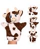Besties Hand Puppet Cow Brown - Height 25 cm