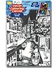 PepPlay Velvet Colouring Canvas - City on Water